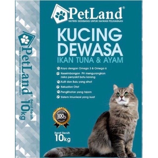 Petland cat food premium 10KG  Shopee Malaysia