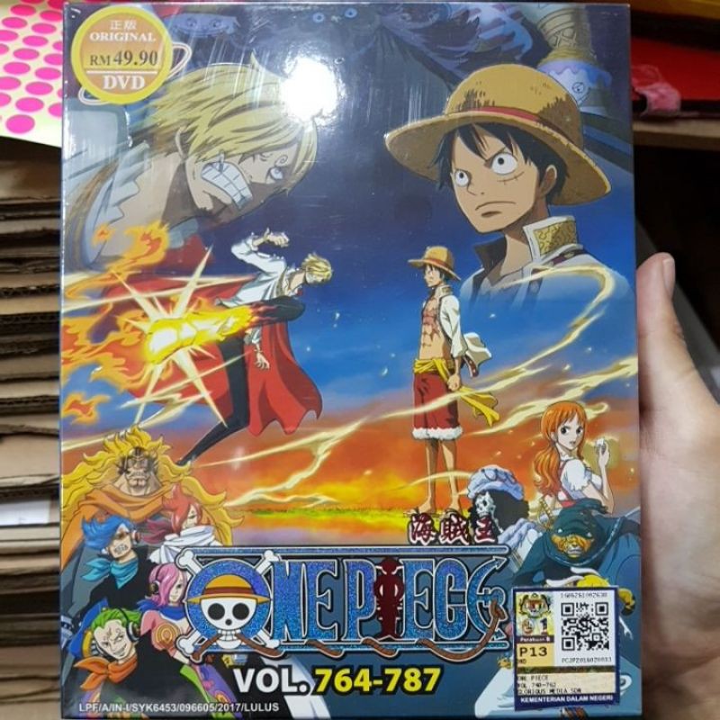 One Piece Vol 764 787 Dvd Shopee Malaysia