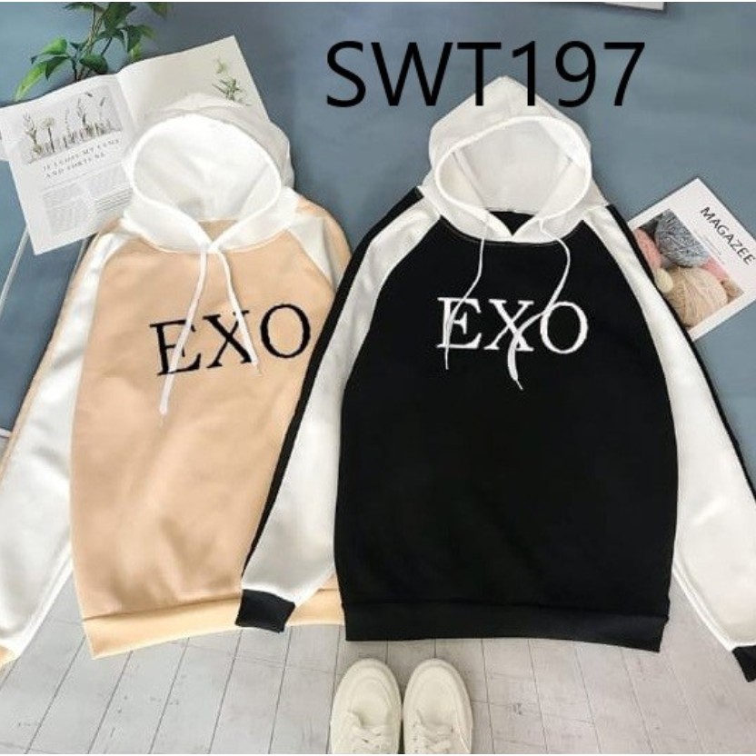 hoodie exo shopee