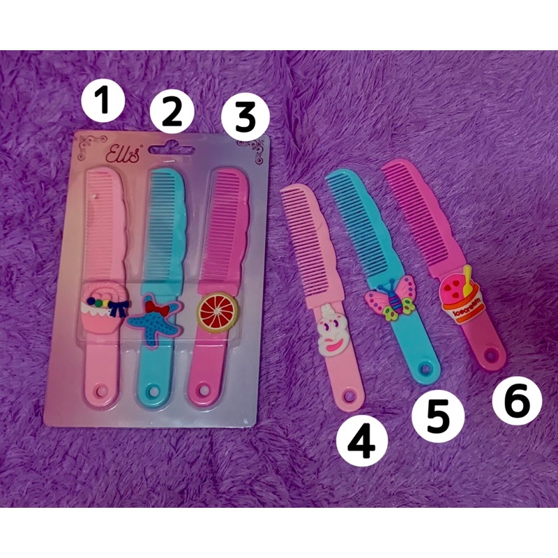 [Ready Stock] Kids Hair Comb Cheap and Cute / Sikat Rambut Kanak Kanak ...