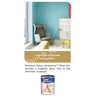 Dulux Ambiance Pearl Glo Interior Wall Paint / Cat Dalam Dinding Rumah ...