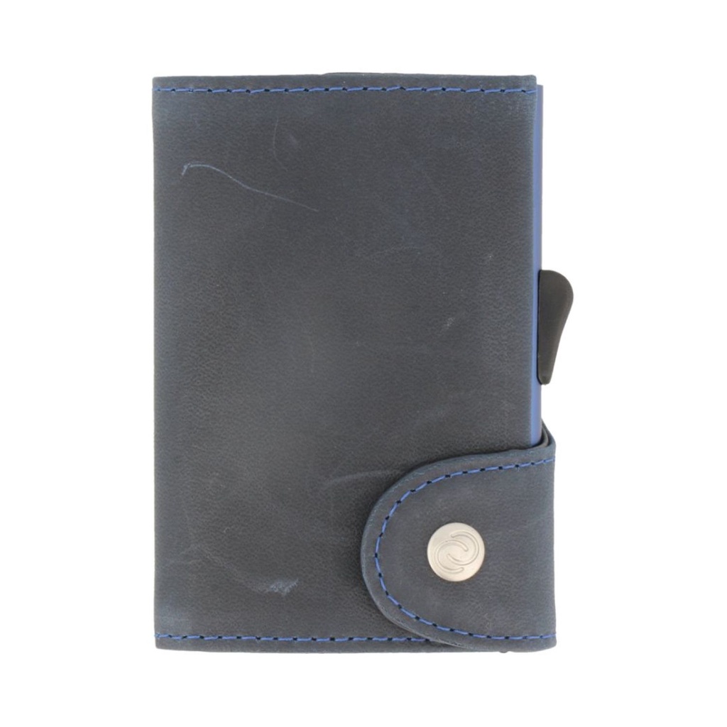 C-Secure Italian Leather Wallet With Coin Pouch