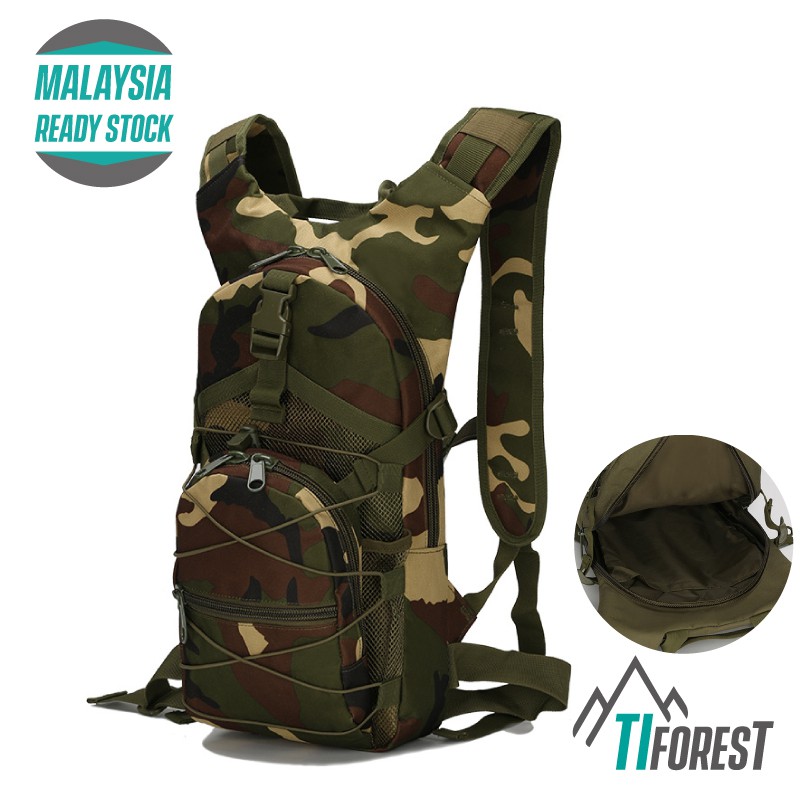 15L Hiking Backpack Military Tactical bag Climbing Mountain Bagpack Askar beg galas lelaki bag Travel Waterproof Beg Lel