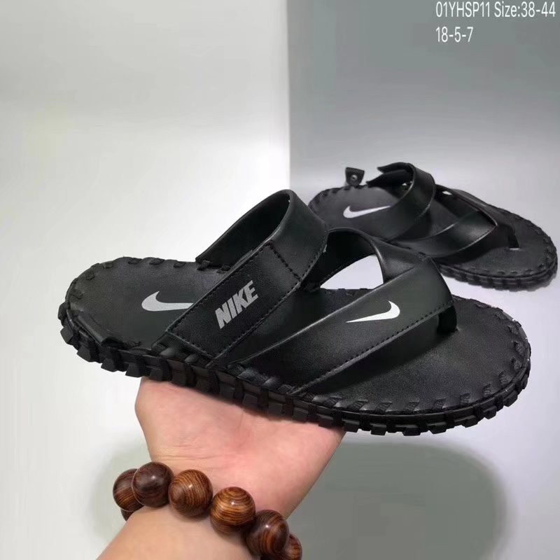 nike leather slippers