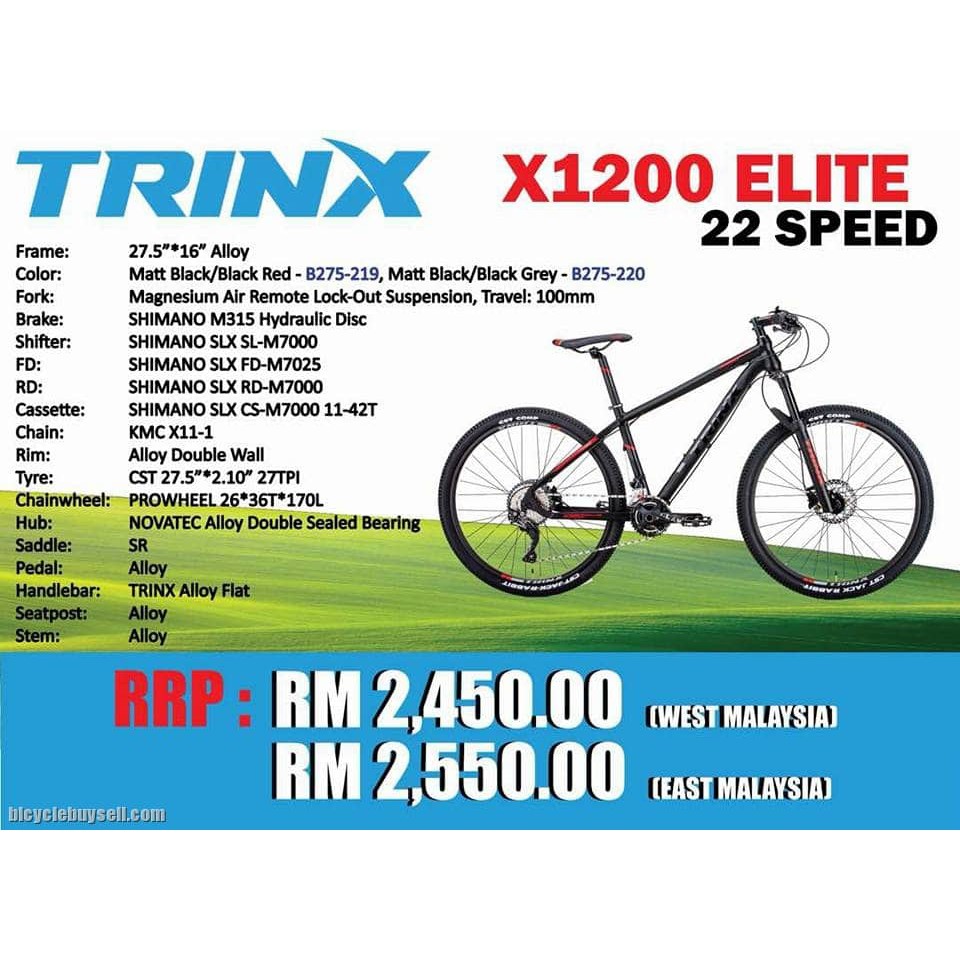 trinx 27.5 mtb