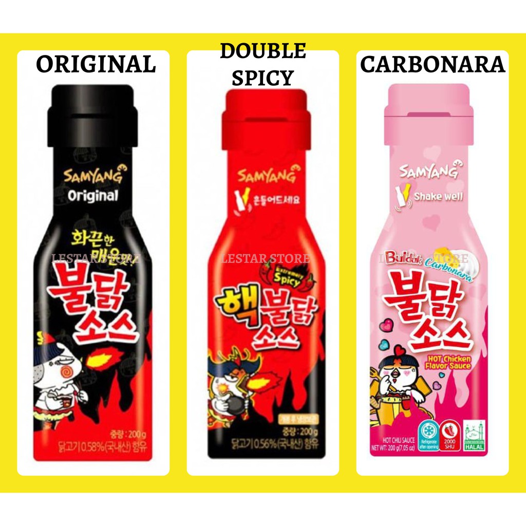 SOS RAMEN SAMYANG KOREA HALAL SAMYANG ORIGINAL SAUCE SAMYANG DOUBLE