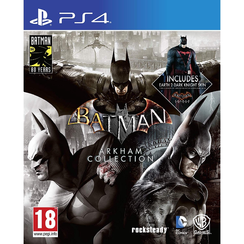 PS4 Batman Arkham Collection 3in1 - R2 English Version | Shopee Malaysia