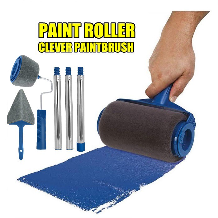 Paint Roller Brush Set With Liquid Filling Wall Painting 