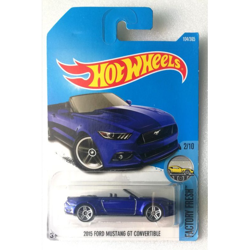 Hot Wheels 2015 Ford Mustang GT Convertible | Shopee Malaysia