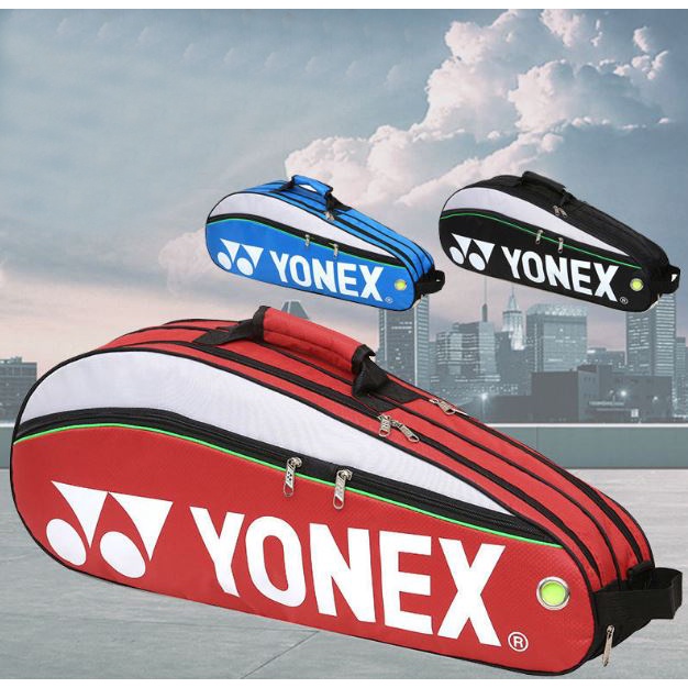 Yonex Badminton Bag Waterproof Double Compartment Strap Shoe Bag
