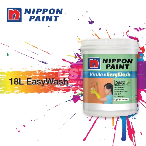 *STOCK CLEARANCE* NIPPON PAINT 18L EASY WASH PAINT Shopee Malaysia
