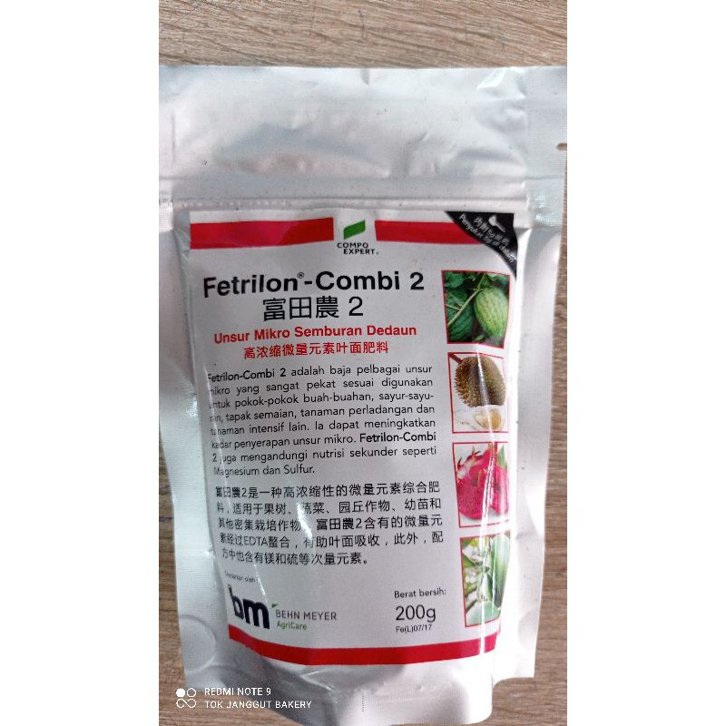 Fetrilon Combi 2 200 Gm Unsur Hara Mikro Semburan Daun Shopee Malaysia