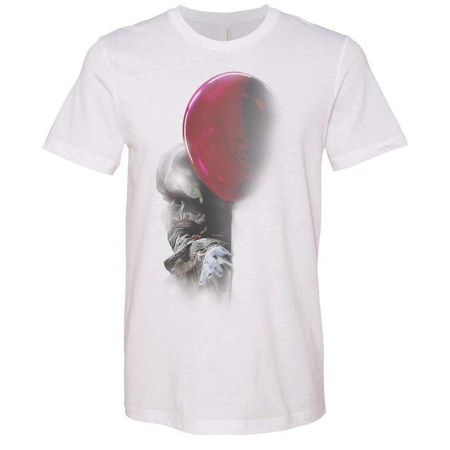 IT movie limited edition merchandise Pennywise with red balloon T-shirt ...