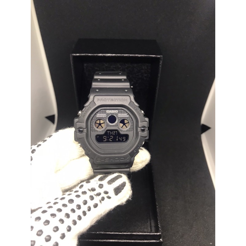 Casio G-Shock DW-5900BB-1JF Tapak Kucing Hitam NOS-JAPAN SET 