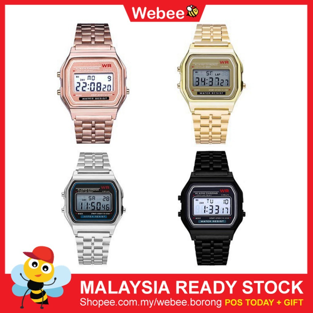 Ready Stock Webee Jt Wr Men S Watch Women Wrist Jam Tangan Wanita Geneva Women S Watch Shopee Malaysia