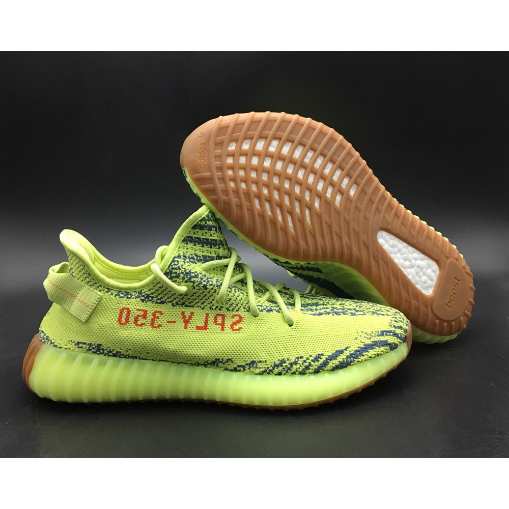 yeezy 350 v2 semi frozen yellow