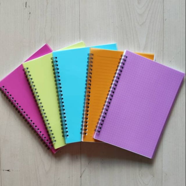 100pgs Clear Notebook / Sketch Book / Journal / Buku Nota BlankLine