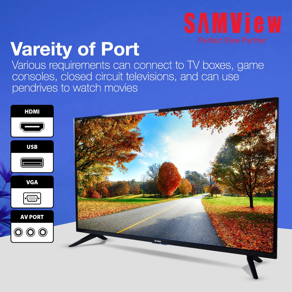 32 Inch Samview Digital Dvb T2 Led Tv For Sabah Sarawak Shopee Malaysia