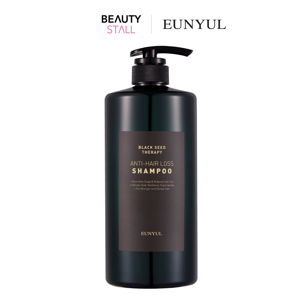 EUNYUL Black Seed Therapy Anti Hair Loss Shampoo 1000ml | Shopee Malaysia