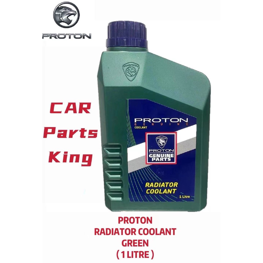 ( 100% ORIGINAL ) PROTON RADIATOR COOLANT 1LITER ( GREEN ) | Shopee ...