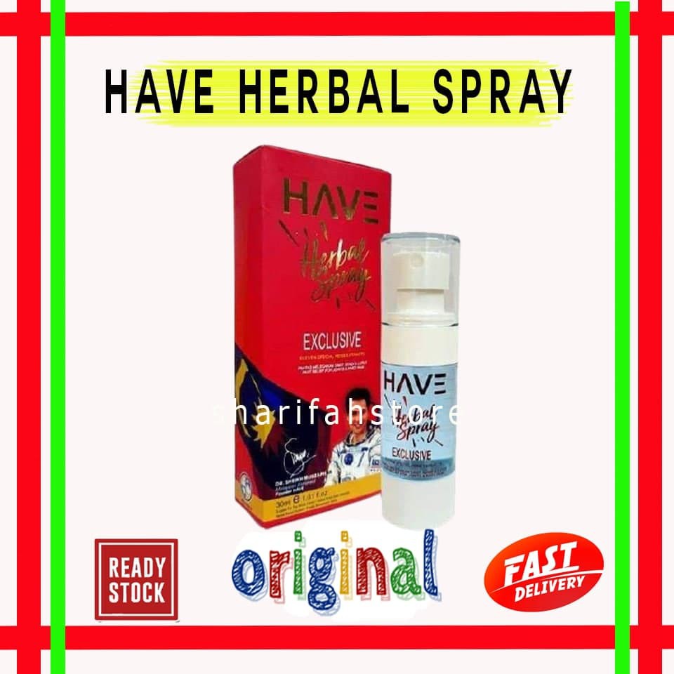 Have Herba Spray Have Herbal Spray Original Hq Spray Untuk Lutut Dan