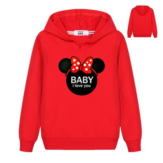 red minnie mouse hoodie