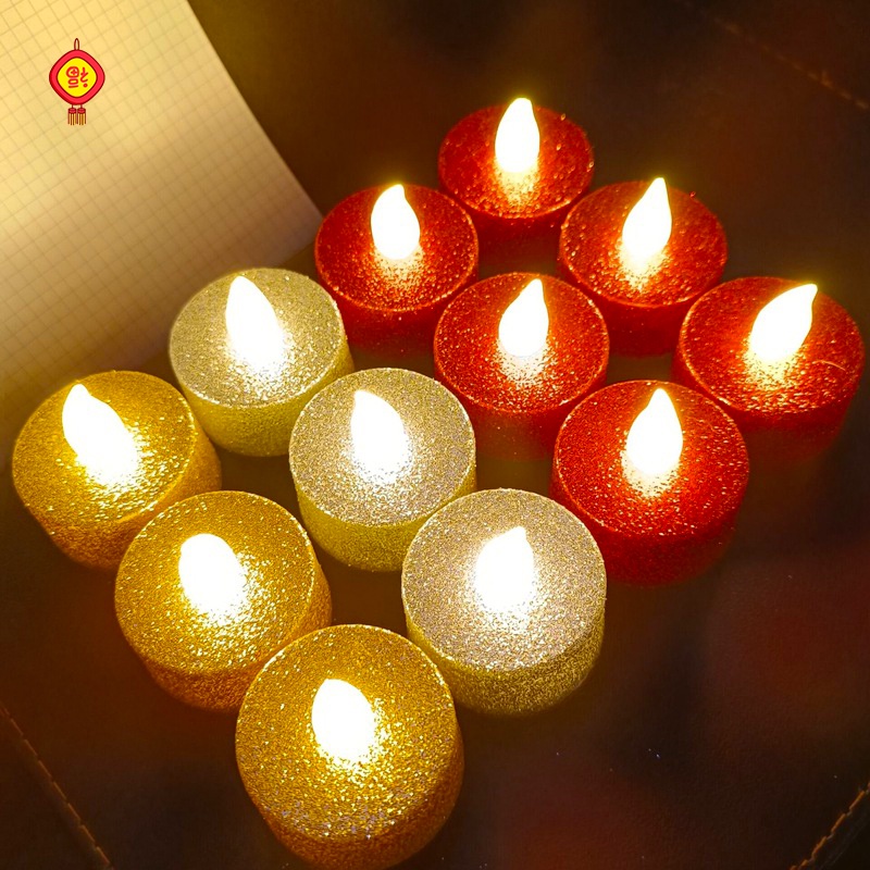Flameless Candles LED Flicker Candle Tealights Fake Candle Atmosphere