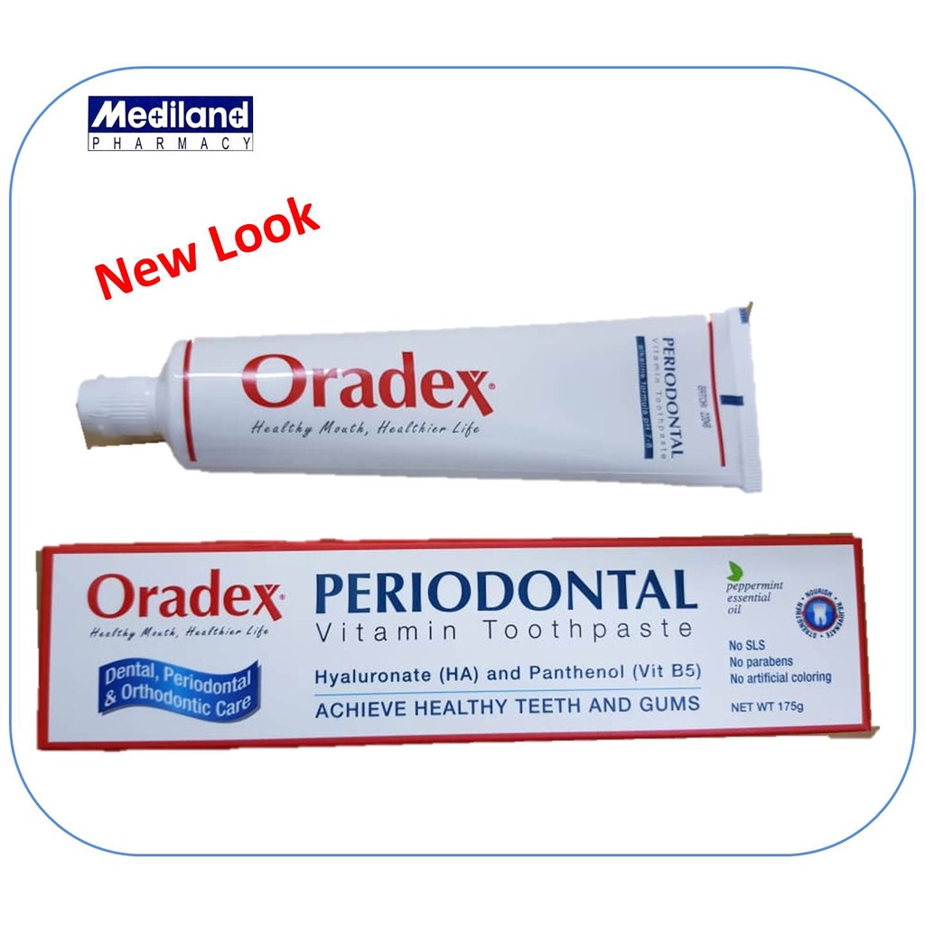 ORADEX PERIODONTAL TOOTHPASTE 175G (exp02/2025) Shopee Malaysia