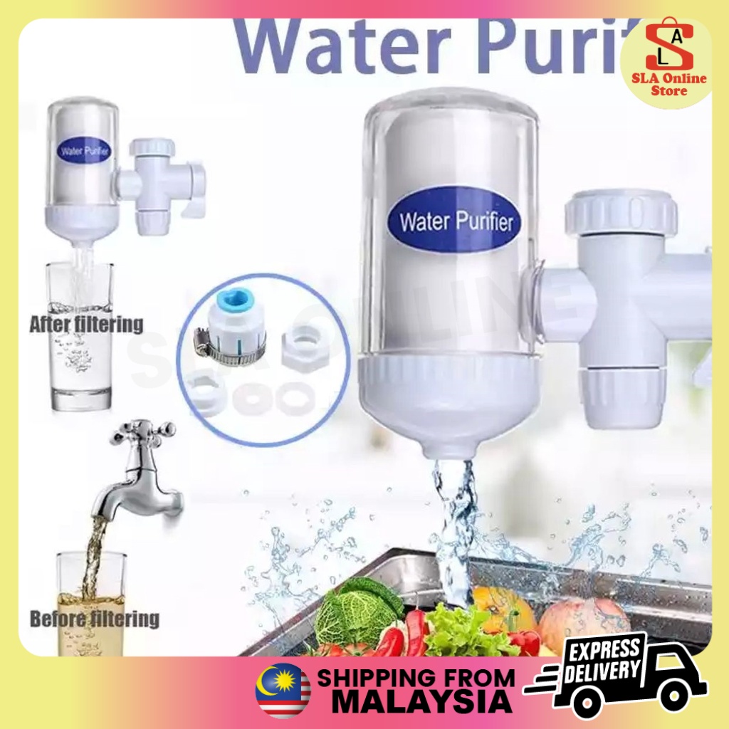 Universal Kitchen Water Tap Keran Air Dapur Filter Purifier Penapis Air Replacement Element Water Filters