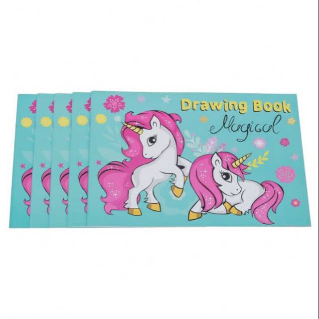 Dadi Drawing Book Unicorn Coloring Book Unicorn Dadi Drawing Book Unicorn Buku Mewarnai Unicorn Shopee Malaysia