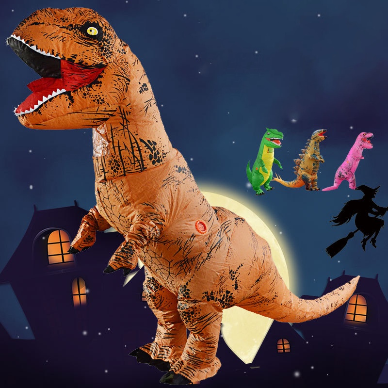 Dinosaur Costume Cosplay Fantasy Inflatable Dinosaur Halloween Costumes