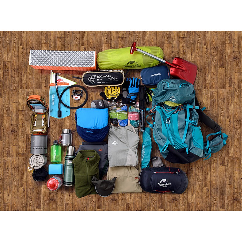 Naturehike 19 New 45l Professional Outdoor Backpack Camp Bag With Rain Cover Shopee Malaysia