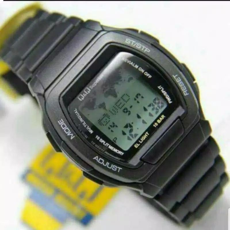 Q Q Qnq Qq Mmw3 Mmw3p Mmw3p101y Original Water Resistant 10 Bar Databank Men S Watches Shopee Malaysia