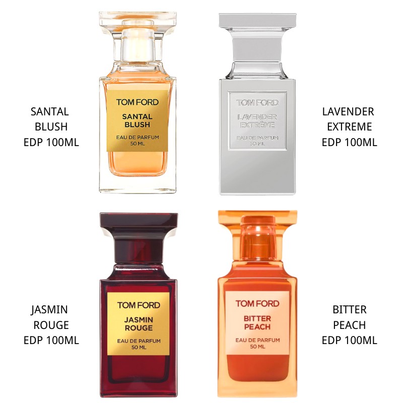 Tom Ford Santal Blush/Lavender Extreme/Jasmin Rouge/Bitter Peach EDP 50ML  unisex perfume | Shopee Malaysia