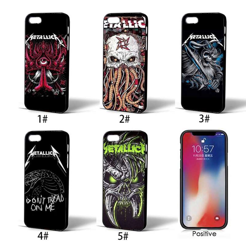 Metallica Band Group Iphone 5 6 7 8 Plus Xs Max Xr Case Soft Cover Shopee Malaysia