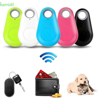 HARRIETT Mini Pet Dog Tracker Wallet Child ITag Tracker Anti Lost Alarm Key Finder Portable Bluetooth Smart Tag GPS Locator Kids Keychain/Multicolor
