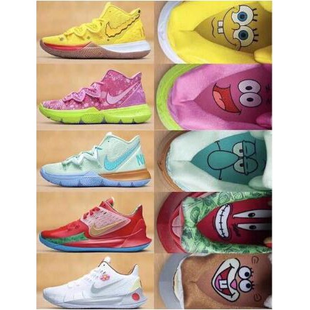 kyrie irving shoes spongebob and patrick