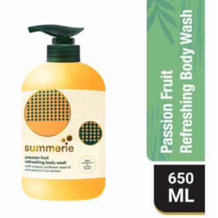 Summerie Passion Fruit Refreshing Body Wash 650ml