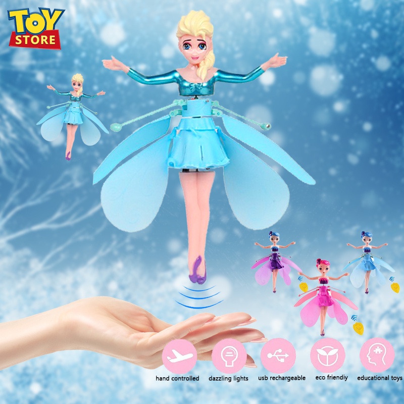 Flying Doll Toy Kids Control Gift Princess Girls Induction Fairy
