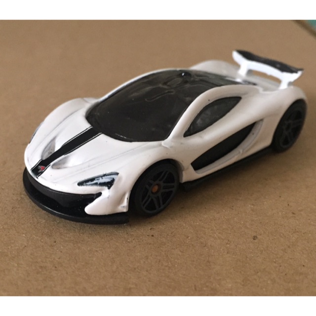 hot wheels mclaren p1 white