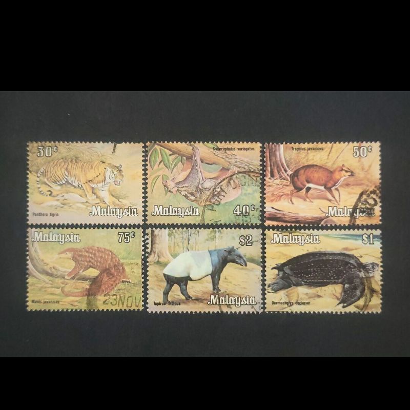 1979 - Malaysia National Animal Series - 6v Used Stamp | Shopee Malaysia