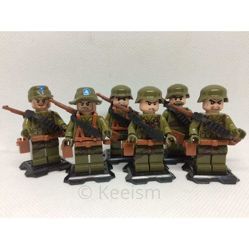 lego ww2 minifigures