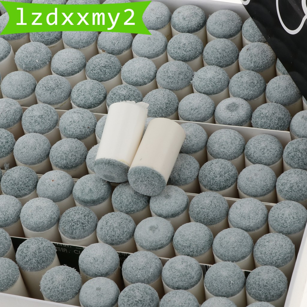 Versatile Multi Newest 100X Slip-On Push-On Pool Billiard Snooker Cue Stick Tips 9mm/10mm/12mm/13mm - Image 5