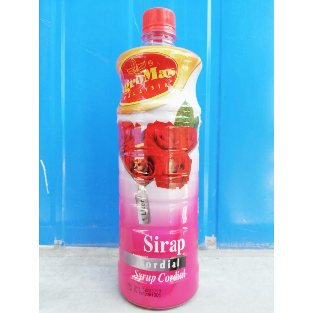 Agromas Kordial Sirap Ros | Shopee Malaysia