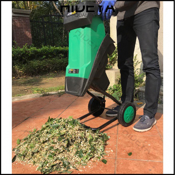 【HIDEYA】Electric Tree Branch Chipper Garden Machine Wood Branches Leaves Grinder New Electric Wood Chipper C9mm