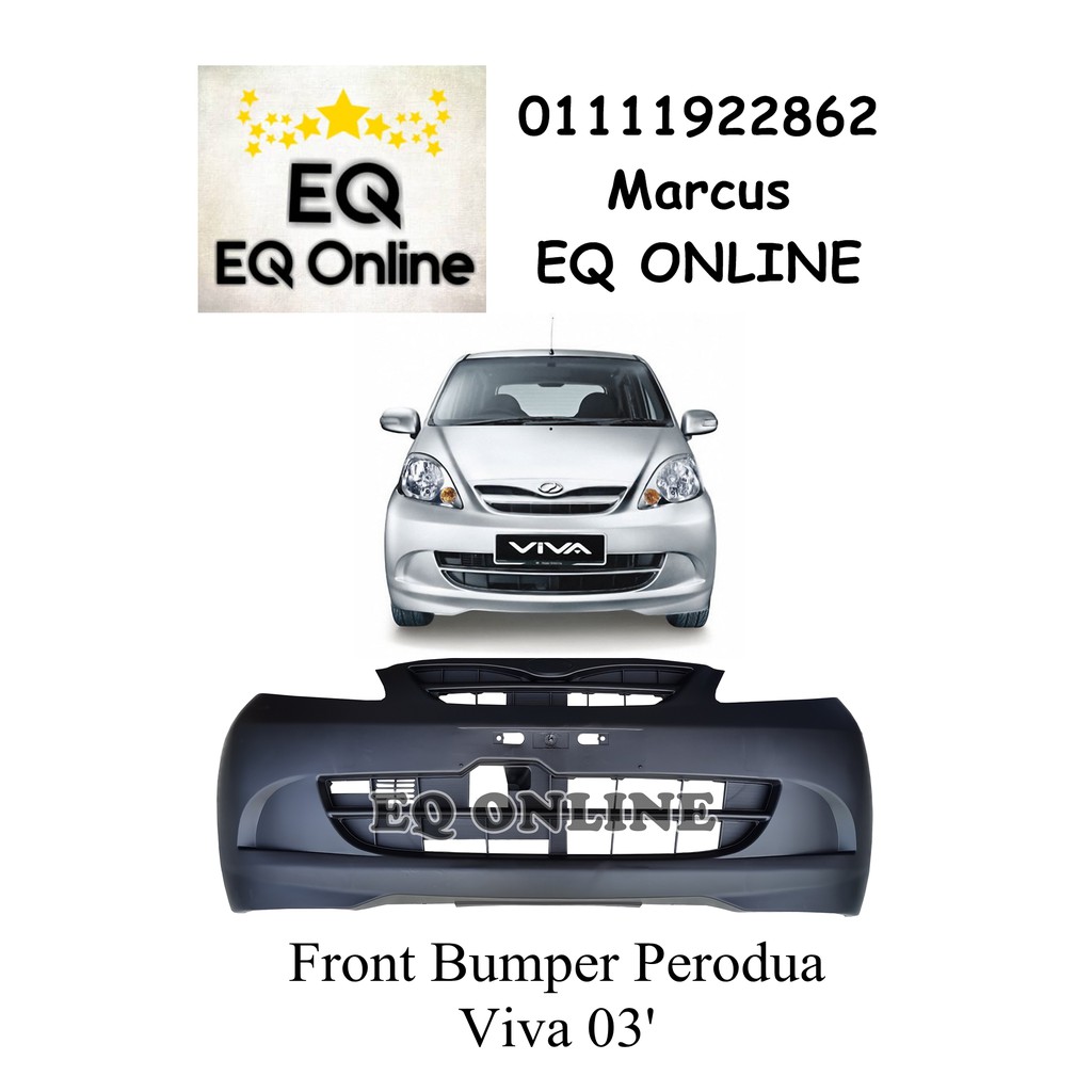 Perodua Viva 2003 Front Bumper PP Plastic Malaysia 