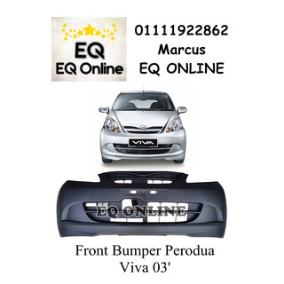 Perodua Viva 2003 Front Bumper PP Plastic Malaysia 