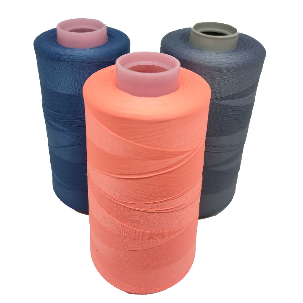 1KG Benang Jahit Gebu Benang Jahit Tepi Polyester Yarn 1KG Benang Jahit Gebu Benang Jahit Tepi Polyester Yarn
