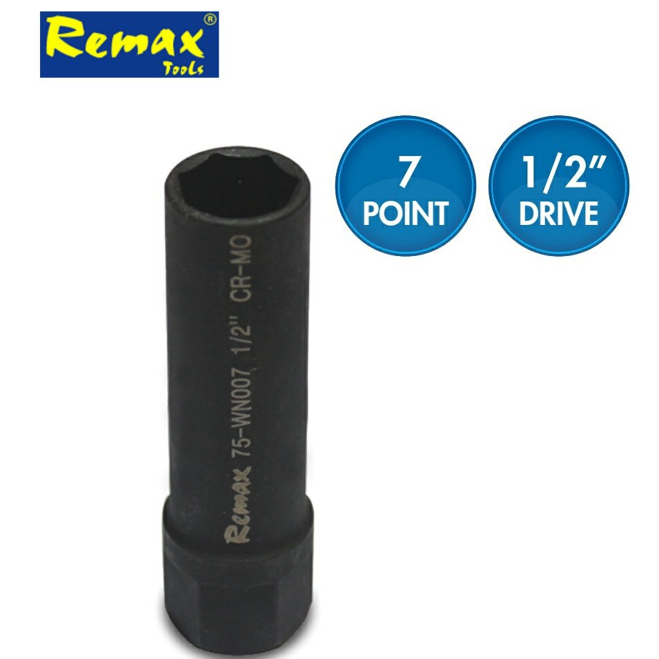 REMAX 7PT 1/2'' IMPACT WHEEL NUT SOCKET 75WN007 Shopee Malaysia