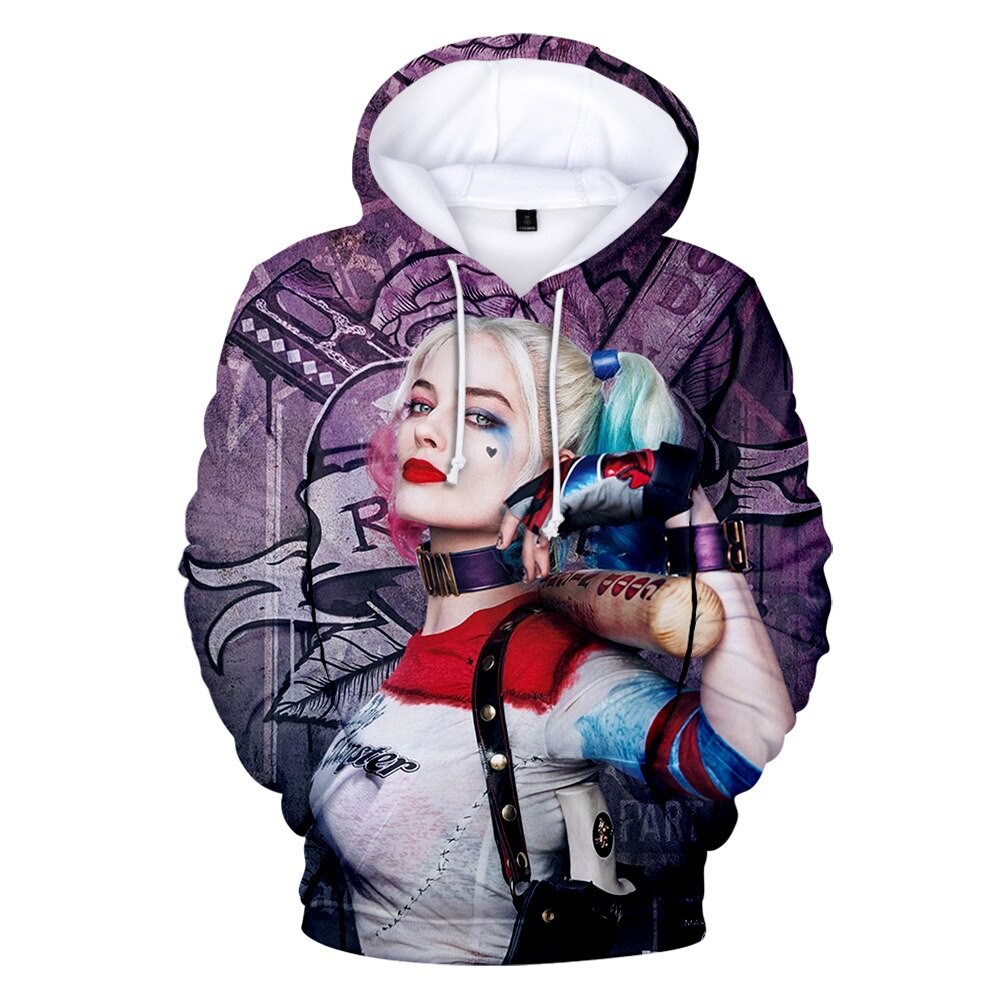 joker and harley quinn hoodies